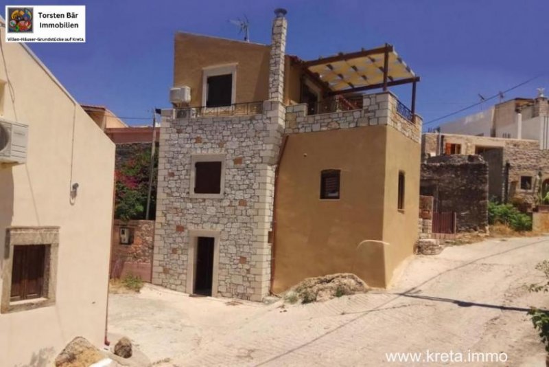 Listaros Süd Kreta, Listaros traditionelles renov. Dorfhaus mit Meerblick Haus kaufen